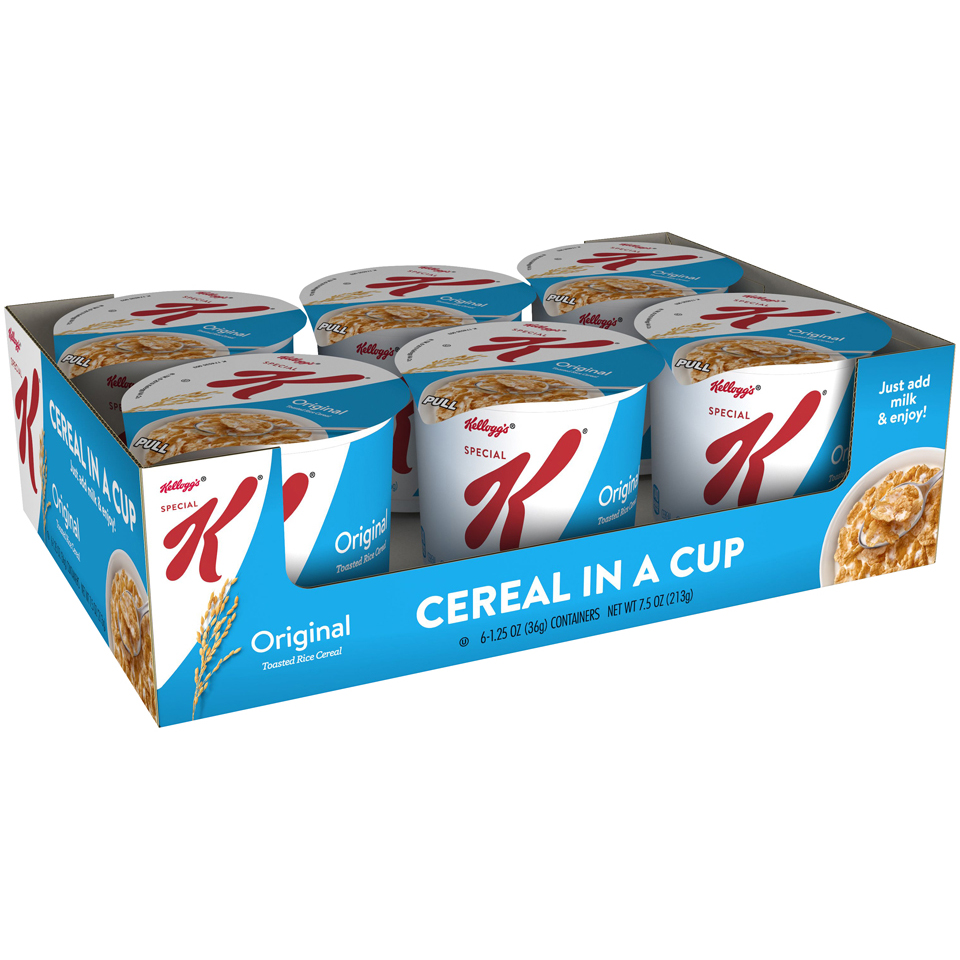 Kellogg's Special K Cereal Cups 106 cup packs per case KSKC