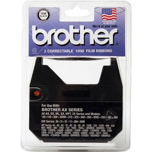 Brother Ribbon Cartridge 50000 Characters - Black - 2 / Pack - BRT1230