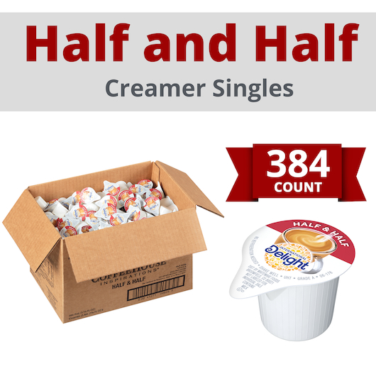 International Delight Half & Half Creamers 384ct LMM360