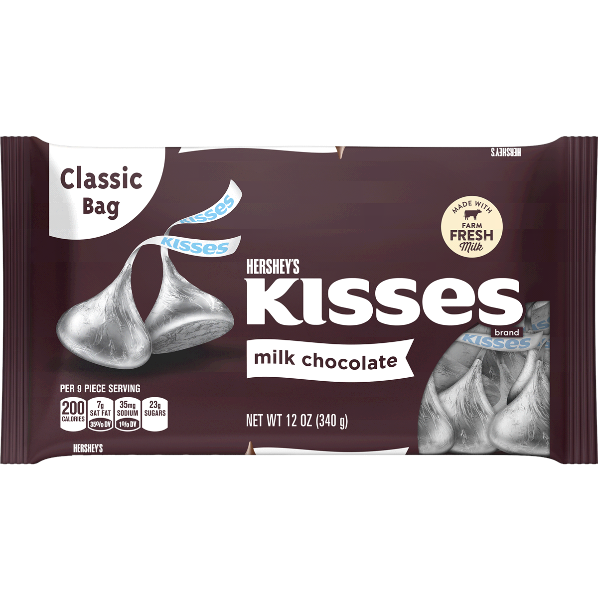 Hershey Kisses Bag 24/12oz Bags - HKFS