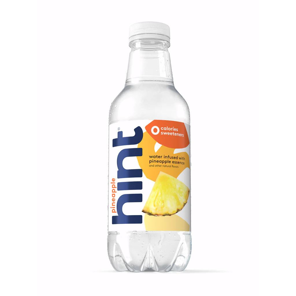 Hint Water Pineapple - 12-16oz bottles per case - HWPA