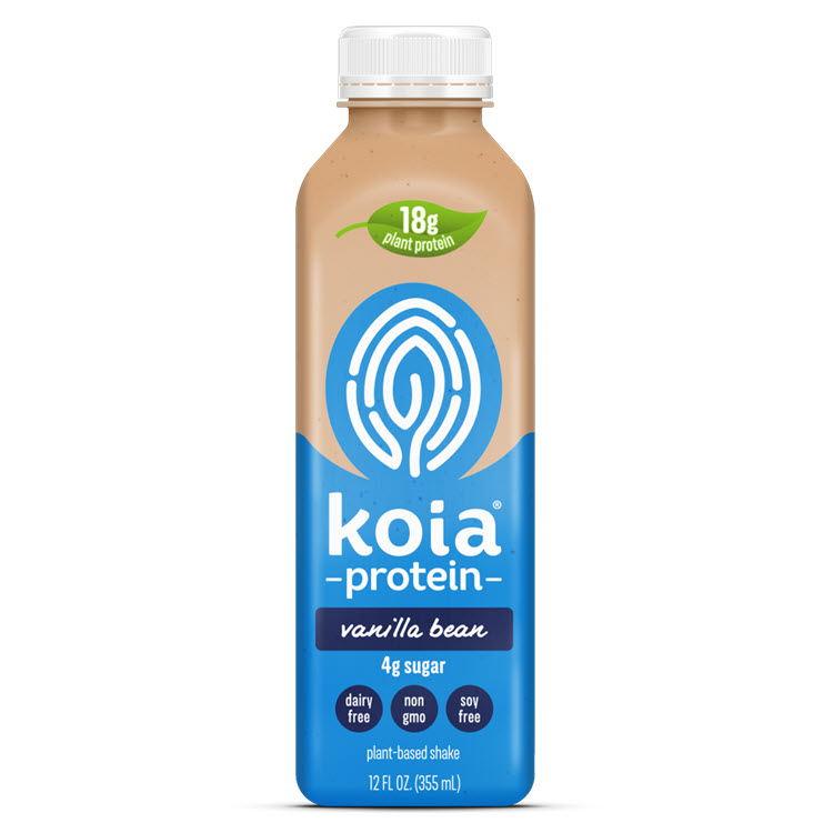 Koia Protein Vanilla Bean Protein Drink 12/12oz Bottles KOIAVB