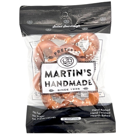 Martin's Handmade Pretzels 25/Case MARTYP
