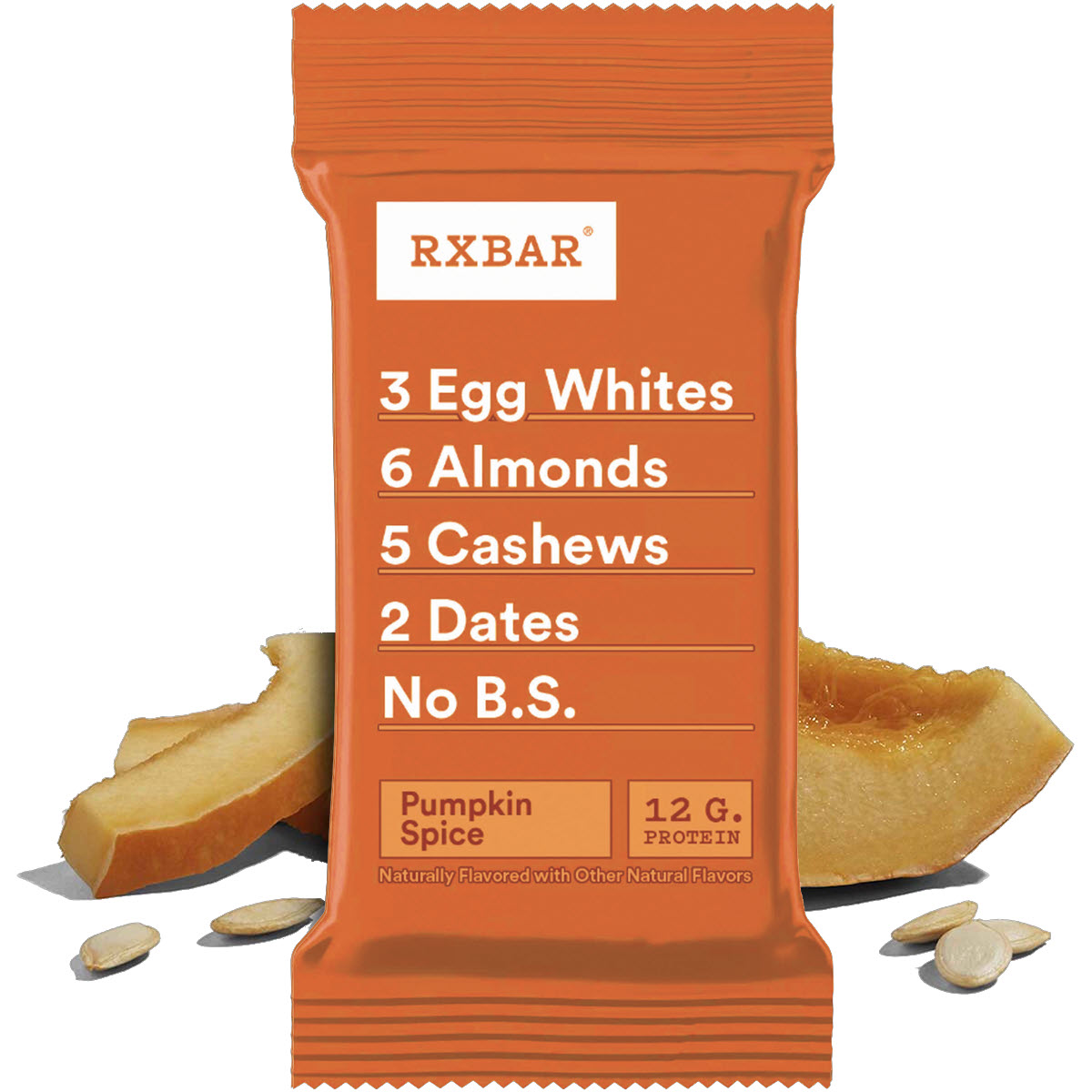 RxBar Pumpkin Spice Protein Bar 12 Bars/Box 6 Boxes/Case - RXPS